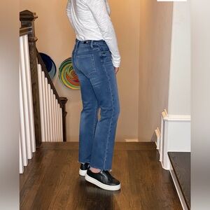 Kut from the Cloth Sz 4 Flare Leg Blue Jeans - 70s Boho | 90s Grunge - Trending